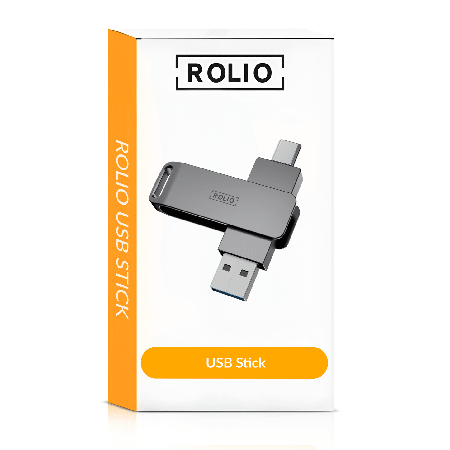 Rolio USB Stick 64 GB - USB C and USB A - 800Mbps - USB 3.0