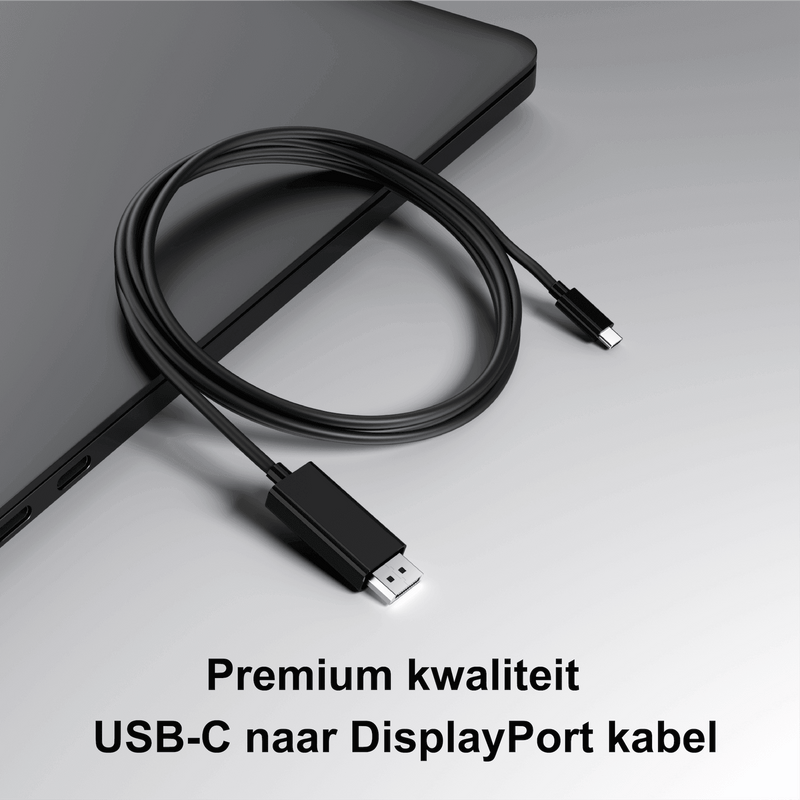 Rolio USB C naar DisplayPort kabel - 1.8 meter - Rolio