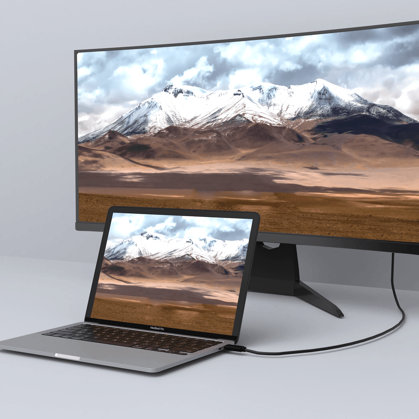 Rolio USB C naar DisplayPort kabel - 3 meter - Rolio