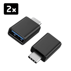 Rolio USB-C Adapter - 2 Stuks - USB-C naar USB-A