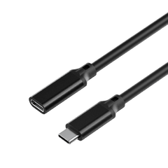 Rolio USB C Verlengkabel - USB-C naar USB-C vrouwelijk - 1 Meter