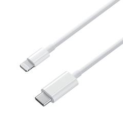 Rolio USB C to Lightning cable - White - 1 meter