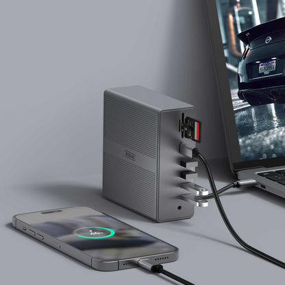 Rolio Pro USB C Docking Station - 18 in 1 - DisplayLink hub