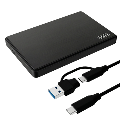 Rolio Externe Harde Schijf - USB 3.0 - USB C - 750GB Opslag - 1Gbps