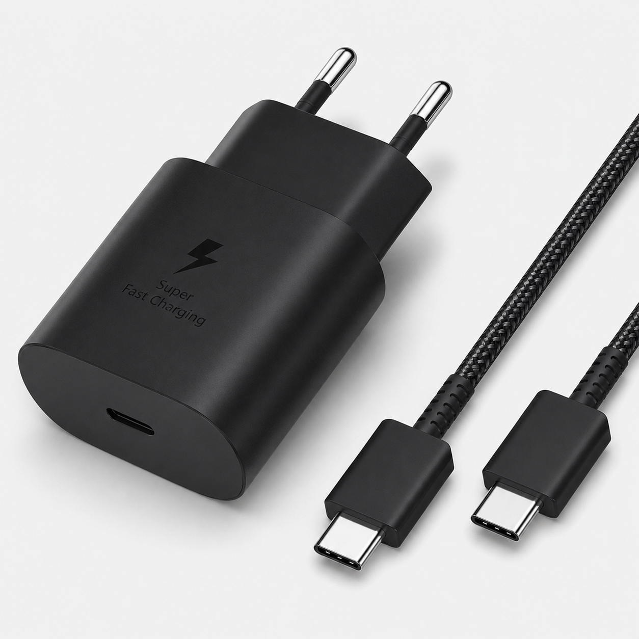 Rolio Oplader 25W - USB C Snellader - Inclusief USB-C kabel 2 meter - Snellader