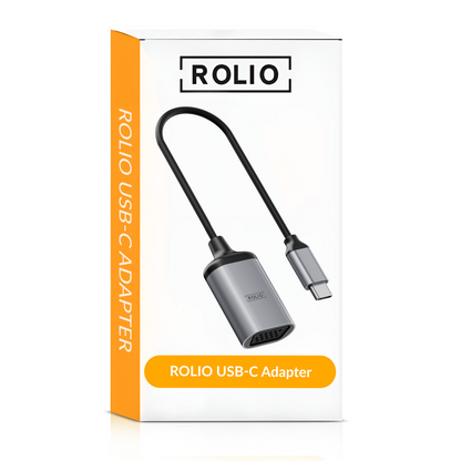 Rolio USB-C-Adapter – USB-C-auf-VGA-Adapter