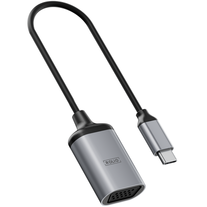 Rolio USB-C-Adapter – USB-C-auf-VGA-Adapter