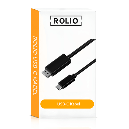 Rolio USB C naar DisplayPort kabel - 3 meter - Rolio