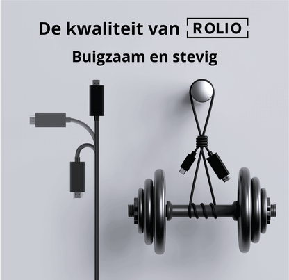 Rolio USB-C naar HDMI kabel - 4K - 60hz - 3 meter - Rolio
