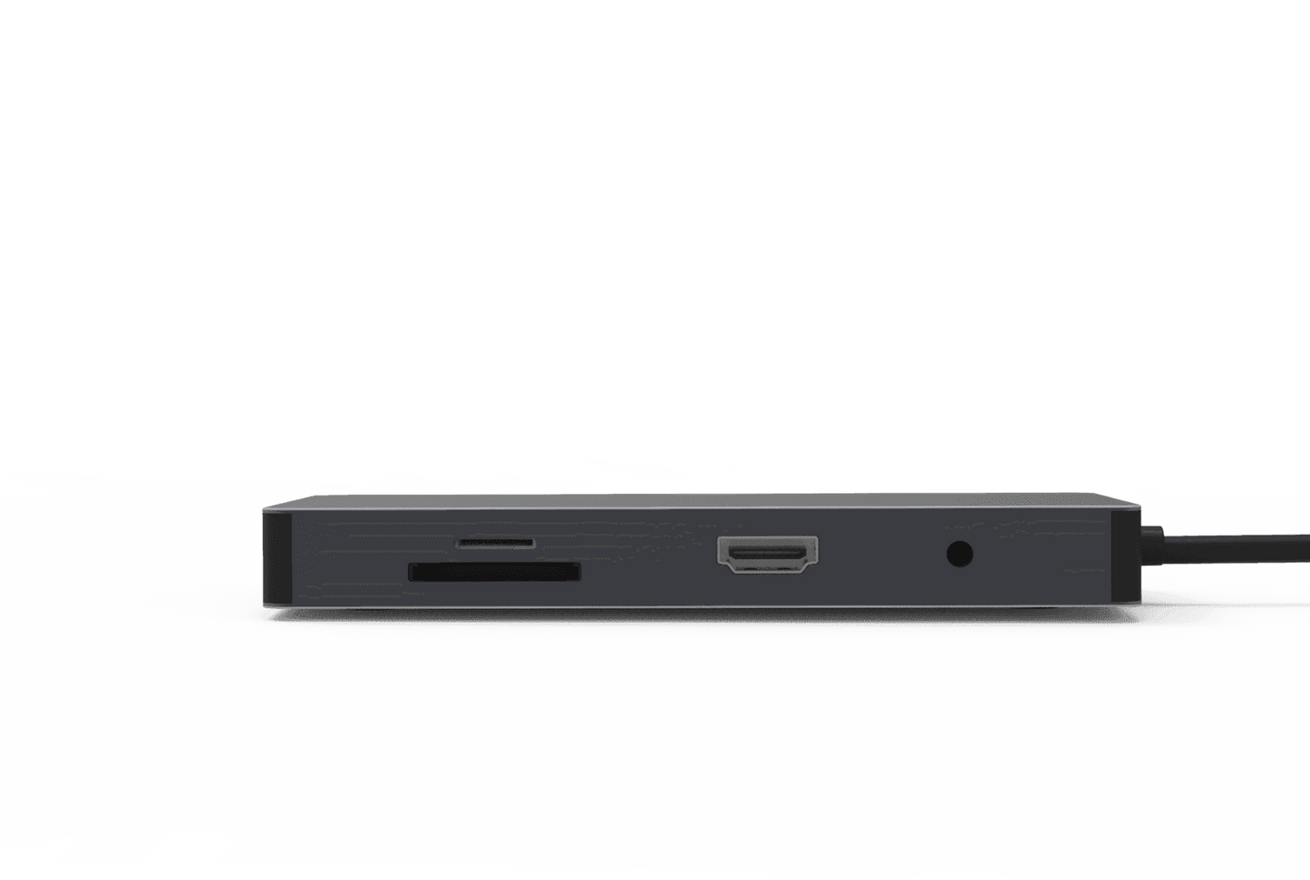 Rolio USB C Hub - 10 in 1 - HDMI - VGA - Ethernet LAN - USB-C - USB 3.0 - Aux - SD/TF - Rolio