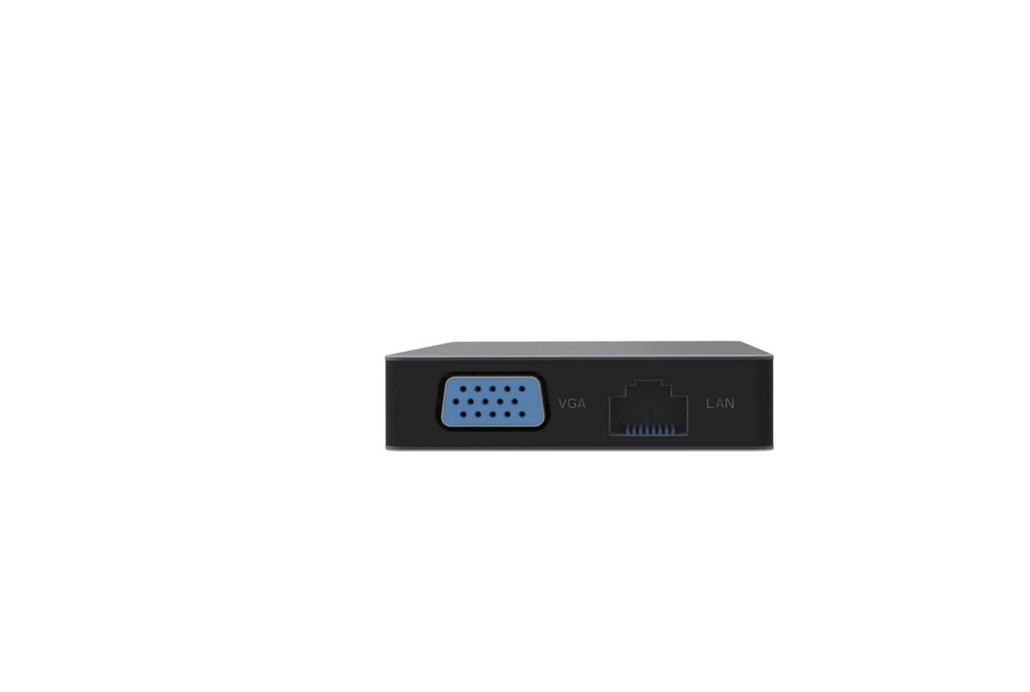 Rolio USB C Hub - 10 in 1 - HDMI - VGA - Ethernet LAN - USB-C - USB 3.0 - Aux - SD/TF - Rolio